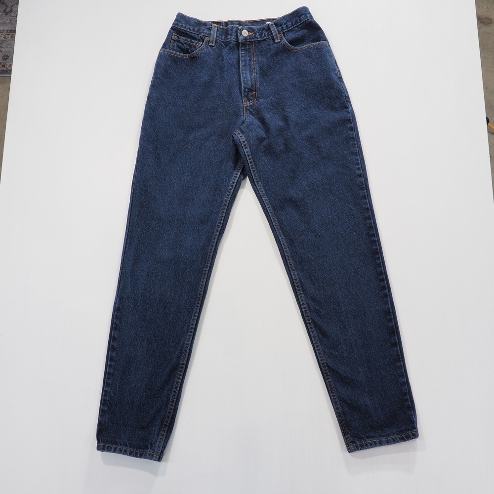 Classic Straight Leg Women's Jeans - Blue - Picture 11 of 11